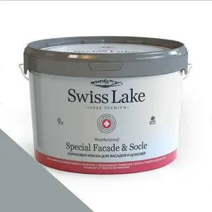 Фото Краски Swiss Lake Special Faсade & Socle (для фасадов и цоколей) 9л. blue dolphin sl-2805 - 1 Краски Swiss Lake Special Faсade & Socle (для фасадов и цоколей) 9л. blue dolphin sl-2805 - фото 1