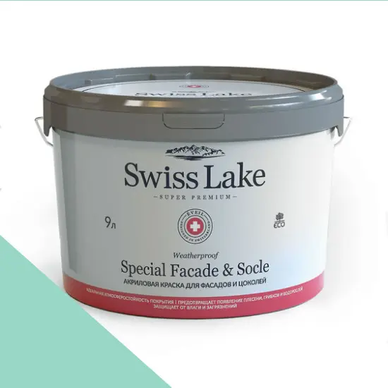 Фото Краски Swiss Lake Special Faсade & Socle (для фасадов и цоколей) 9л. balm lemon sl-2336 - 1 Краски Swiss Lake Special Faсade & Socle (для фасадов и цоколей) 9л. balm lemon sl-2336 - фото 1