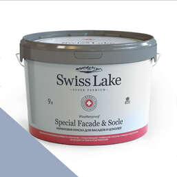 Краски Swiss Lake Special Faсade & Socle (для фасадов и цоколей) 9л. smoky blue sl-1954 Краски Swiss Lake Special Faсade & Socle (для фасадов и цоколей) 9л. smoky blue sl-1954