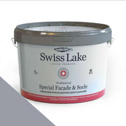 Краски Swiss Lake Special Faсade & Socle (для фасадов и цоколей) 9л. glistening gray sl-1780 Краски Swiss Lake Special Faсade & Socle (для фасадов и цоколей) 9л. glistening gray sl-1780