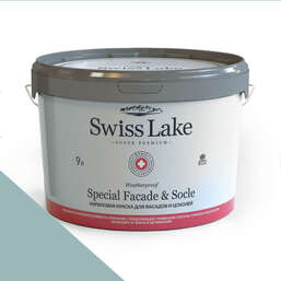 Краски Swiss Lake Special Faсade & Socle (для фасадов и цоколей) 9л. frosty wind sl-2279 Краски Swiss Lake Special Faсade & Socle (для фасадов и цоколей) 9л. frosty wind sl-2279