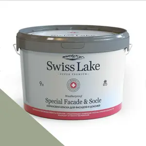 Фото Краски Swiss Lake Special Faсade & Socle (для фасадов и цоколей) 9л. frosty green sl-2638 - 1 Краски Swiss Lake Special Faсade & Socle (для фасадов и цоколей) 9л. frosty green sl-2638 - фото 1