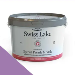 Фото Краски Swiss Lake Special Faсade & Socle (для фасадов и цоколей) 9л. la furia sl-1845 - 1 Краски Swiss Lake Special Faсade & Socle (для фасадов и цоколей) 9л. la furia sl-1845 - фото 1