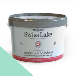 Краски Swiss Lake Special Faсade & Socle (для фасадов и цоколей) 9л. emerald ray sl-2352 Краски Swiss Lake Special Faсade & Socle (для фасадов и цоколей) 9л. emerald ray sl-2352