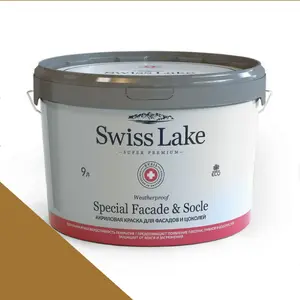 Фото Краски Swiss Lake Special Faсade & Socle (для фасадов и цоколей) 9л. sweet toffee sl-1098 - 1 Краски Swiss Lake Special Faсade & Socle (для фасадов и цоколей) 9л. sweet toffee sl-1098 - фото 1