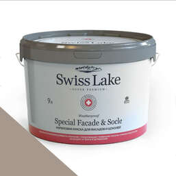 Краски Swiss Lake Special Faсade & Socle (для фасадов и цоколей) 9л. amazing grey sl-0588 Краски Swiss Lake Special Faсade & Socle (для фасадов и цоколей) 9л. amazing grey sl-0588