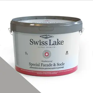 Фото Краски Swiss Lake Special Faсade & Socle (для фасадов и цоколей) 9л. cave sl-2823 - 1 Краски Swiss Lake Special Faсade & Socle (для фасадов и цоколей) 9л. cave sl-2823 - фото 1