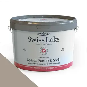 Фото Краски Swiss Lake Special Faсade & Socle (для фасадов и цоколей) 9л. tanny grey sl-0724 - 1 Краски Swiss Lake Special Faсade & Socle (для фасадов и цоколей) 9л. tanny grey sl-0724 - фото 1