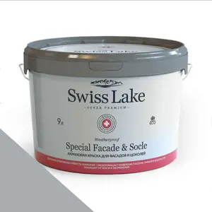 Фото Краски Swiss Lake Special Faсade & Socle (для фасадов и цоколей) 9л. sidewalk gray sl-2943 - 1 Краски Swiss Lake Special Faсade & Socle (для фасадов и цоколей) 9л. sidewalk gray sl-2943 - фото 1