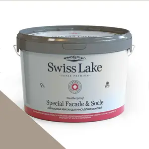 Фото Краски Swiss Lake Special Faсade & Socle (для фасадов и цоколей) 9л. volcanic ash sl-0586 - 1 Краски Swiss Lake Special Faсade & Socle (для фасадов и цоколей) 9л. volcanic ash sl-0586 - фото 1