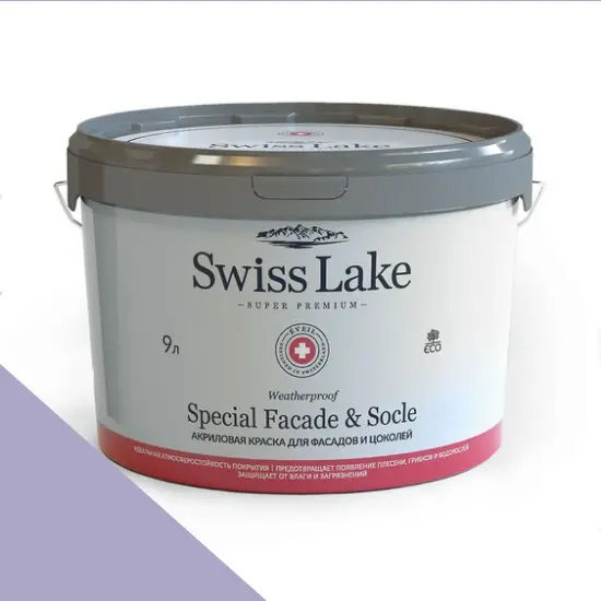 Фото Краски Swiss Lake Special Faсade & Socle (для фасадов и цоколей) 9л. lavender lipstick sl-1887 - 1 Краски Swiss Lake Special Faсade & Socle (для фасадов и цоколей) 9л. lavender lipstick sl-1887 - фото 1