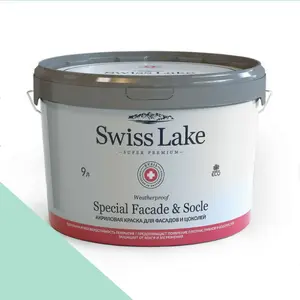 Фото Краски Swiss Lake Special Faсade & Socle (для фасадов и цоколей) 9л. mermaid green sl-2344 - 1 Краски Swiss Lake Special Faсade & Socle (для фасадов и цоколей) 9л. mermaid green sl-2344 - фото 1