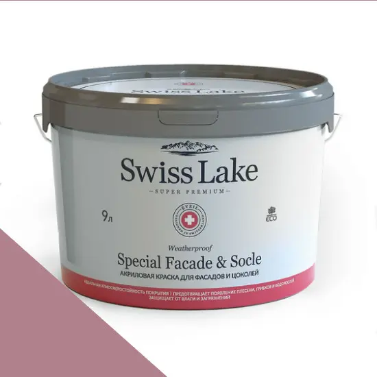 Фото Краски Swiss Lake Special Faсade & Socle (для фасадов и цоколей) 9л. cerise pink sl-1740 - 1 Краски Swiss Lake Special Faсade & Socle (для фасадов и цоколей) 9л. cerise pink sl-1740 - фото 1