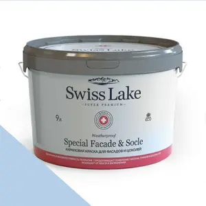 Фото Краски Swiss Lake Special Faсade & Socle (для фасадов и цоколей) 9л. cachemire blue sl-2032 - 1 Краски Swiss Lake Special Faсade & Socle (для фасадов и цоколей) 9л. cachemire blue sl-2032 - фото 1