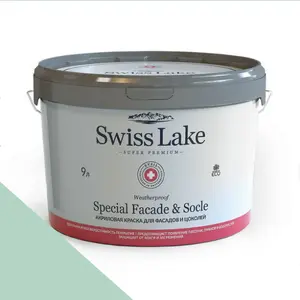 Фото Краски Swiss Lake Special Faсade & Socle (для фасадов и цоколей) 9л. mint beverage sl-2340 - 1 Краски Swiss Lake Special Faсade & Socle (для фасадов и цоколей) 9л. mint beverage sl-2340 - фото 1