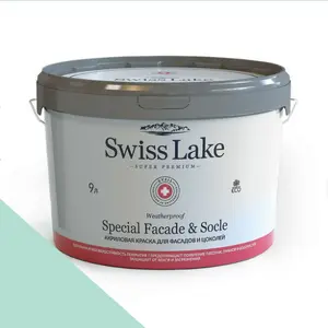 Фото Краски Swiss Lake Special Faсade & Socle (для фасадов и цоколей) 9л. soft mint sl-2335 - 1 Краски Swiss Lake Special Faсade & Socle (для фасадов и цоколей) 9л. soft mint sl-2335 - фото 1