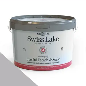 Фото Краски Swiss Lake Special Faсade & Socle (для фасадов и цоколей) 9л. chateau gray sl-3008 - 1 Краски Swiss Lake Special Faсade & Socle (для фасадов и цоколей) 9л. chateau gray sl-3008 - фото 1