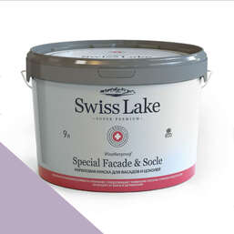 Краски Swiss Lake Special Faсade & Socle (для фасадов и цоколей) 9л. inspired lilac sl-1718 Краски Swiss Lake Special Faсade & Socle (для фасадов и цоколей) 9л. inspired lilac sl-1718