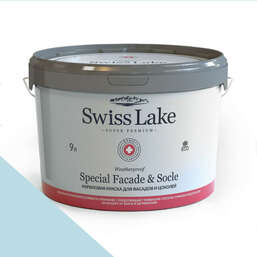 Краски Swiss Lake Special Faсade & Socle (для фасадов и цоколей) 9л. illusion blue sl-2264 Краски Swiss Lake Special Faсade & Socle (для фасадов и цоколей) 9л. illusion blue sl-2264