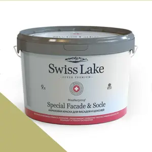 Фото Краски Swiss Lake Special Faсade & Socle (для фасадов и цоколей) 9л. green tea sl-2534 - 1 Краски Swiss Lake Special Faсade & Socle (для фасадов и цоколей) 9л. green tea sl-2534 - фото 1