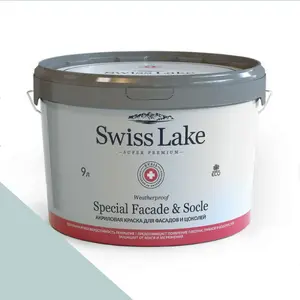 Фото Краски Swiss Lake Special Faсade & Socle (для фасадов и цоколей) 9л. verdigreen sl-2283 - 1 Краски Swiss Lake Special Faсade & Socle (для фасадов и цоколей) 9л. verdigreen sl-2283 - фото 1