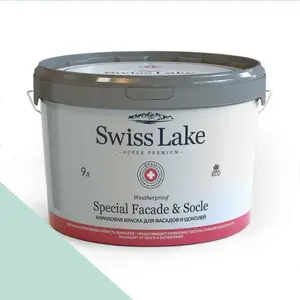 Фото Краски Swiss Lake Special Faсade & Socle (для фасадов и цоколей) 9л. mountain mint sl-2391 - 1 Краски Swiss Lake Special Faсade & Socle (для фасадов и цоколей) 9л. mountain mint sl-2391 - фото 1