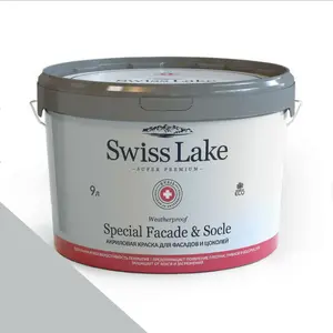 Фото Краски Swiss Lake Special Faсade & Socle (для фасадов и цоколей) 9л. first frost sl-2786 - 1 Краски Swiss Lake Special Faсade & Socle (для фасадов и цоколей) 9л. first frost sl-2786 - фото 1