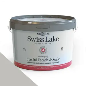 Фото Краски Swiss Lake Special Faсade & Socle (для фасадов и цоколей) 9л. smokey chimney sl-2844 - 1 Краски Swiss Lake Special Faсade & Socle (для фасадов и цоколей) 9л. smokey chimney sl-2844 - фото 1