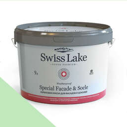 Краски Swiss Lake Special Faсade & Socle (для фасадов и цоколей) 9л. early spring green sl-2480 Краски Swiss Lake Special Faсade & Socle (для фасадов и цоколей) 9л. early spring green sl-2480