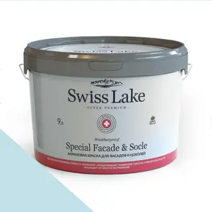 Фото Краски Swiss Lake Special Faсade & Socle (для фасадов и цоколей) 9л. celestia blue sl-2266 - 1 Краски Swiss Lake Special Faсade & Socle (для фасадов и цоколей) 9л. celestia blue sl-2266 - фото 1