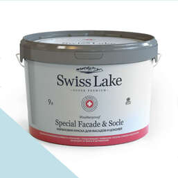Краски Swiss Lake Special Faсade & Socle (для фасадов и цоколей) 9л. celestia blue sl-2266 Краски Swiss Lake Special Faсade & Socle (для фасадов и цоколей) 9л. celestia blue sl-2266