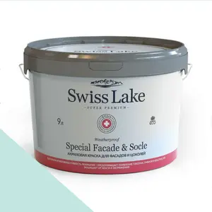 Фото Краски Swiss Lake Special Faсade & Socle (для фасадов и цоколей) 9л. minty green sl-2341 - 1 Краски Swiss Lake Special Faсade & Socle (для фасадов и цоколей) 9л. minty green sl-2341 - фото 1
