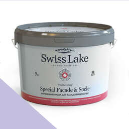 Краски Swiss Lake Special Faсade & Socle (для фасадов и цоколей) 9л. lilac breeze sl-1868 Краски Swiss Lake Special Faсade & Socle (для фасадов и цоколей) 9л. lilac breeze sl-1868
