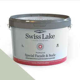 Краски Swiss Lake Special Faсade & Socle (для фасадов и цоколей) 9л. dry mint sl-2624 Краски Swiss Lake Special Faсade & Socle (для фасадов и цоколей) 9л. dry mint sl-2624