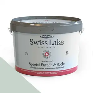 Фото Краски Swiss Lake Special Faсade & Socle (для фасадов и цоколей) 9л. gentle aquamarine sl-2282 - 1 Краски Swiss Lake Special Faсade & Socle (для фасадов и цоколей) 9л. gentle aquamarine sl-2282 - фото 1
