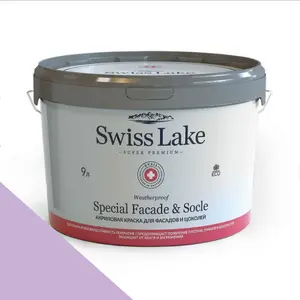 Фото Краски Swiss Lake Special Faсade & Socle (для фасадов и цоколей) 9л. heliotrope sl-1717 - 1 Краски Swiss Lake Special Faсade & Socle (для фасадов и цоколей) 9л. heliotrope sl-1717 - фото 1