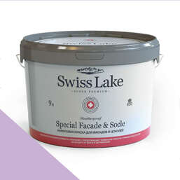 Краски Swiss Lake Special Faсade & Socle (для фасадов и цоколей) 9л. heliotrope sl-1717 Краски Swiss Lake Special Faсade & Socle (для фасадов и цоколей) 9л. heliotrope sl-1717