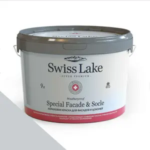 Фото Краски Swiss Lake Special Faсade & Socle (для фасадов и цоколей) 9л. bunny gray sl-2933 - 1 Краски Swiss Lake Special Faсade & Socle (для фасадов и цоколей) 9л. bunny gray sl-2933 - фото 1