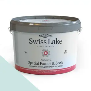 Фото Краски Swiss Lake Special Faсade & Socle (для фасадов и цоколей) 9л. hint of mint sl-2374 - 1 Краски Swiss Lake Special Faсade & Socle (для фасадов и цоколей) 9л. hint of mint sl-2374 - фото 1