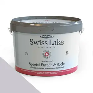 Фото Краски Swiss Lake Special Faсade & Socle (для фасадов и цоколей) 9л. gray whisper sl-1762 - 1 Краски Swiss Lake Special Faсade & Socle (для фасадов и цоколей) 9л. gray whisper sl-1762 - фото 1
