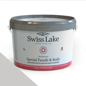 Фото Краски Swiss Lake Special Faсade & Socle (для фасадов и цоколей) 9л. silver luxury sl-3006 - 1 Краски Swiss Lake Special Faсade & Socle (для фасадов и цоколей) 9л. silver luxury sl-3006 - фото 1