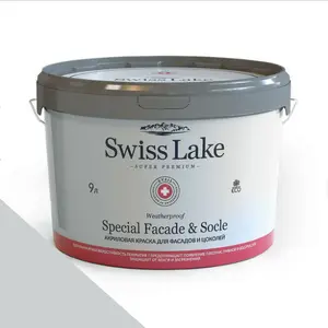 Фото Краски Swiss Lake Special Faсade & Socle (для фасадов и цоколей) 9л. gull wind sl-2939 - 1 Краски Swiss Lake Special Faсade & Socle (для фасадов и цоколей) 9л. gull wind sl-2939 - фото 1