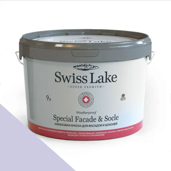Фото Краски Swiss Lake Special Faсade & Socle (для фасадов и цоколей) 9л. silver mauve sl-1877 - 1 Краски Swiss Lake Special Faсade & Socle (для фасадов и цоколей) 9л. silver mauve sl-1877 - фото 1
