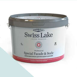 Краски Swiss Lake Special Faсade & Socle (для фасадов и цоколей) 9л. azure sky sl-2254 Краски Swiss Lake Special Faсade & Socle (для фасадов и цоколей) 9л. azure sky sl-2254