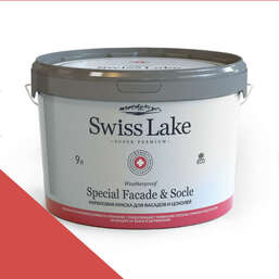 Краски Swiss Lake Special Faсade & Socle (для фасадов и цоколей) 9л. rouge lips sl-1434 Краски Swiss Lake Special Faсade & Socle (для фасадов и цоколей) 9л. rouge lips sl-1434