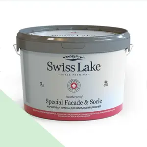 Фото Краски Swiss Lake Special Faсade & Socle (для фасадов и цоколей) 9л. cold celery salad sl-2478 - 1 Краски Swiss Lake Special Faсade & Socle (для фасадов и цоколей) 9л. cold celery salad sl-2478 - фото 1