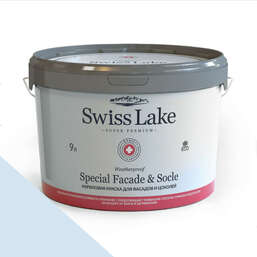 Краски Swiss Lake Special Faсade & Socle (для фасадов и цоколей) 9л. air blue sl-2011 Краски Swiss Lake Special Faсade & Socle (для фасадов и цоколей) 9л. air blue sl-2011