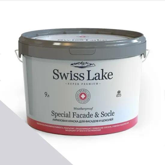 Фото Краски Swiss Lake Special Faсade & Socle (для фасадов и цоколей) 9л. orchid ice sl-1808 - 1 Краски Swiss Lake Special Faсade & Socle (для фасадов и цоколей) 9л. orchid ice sl-1808 - фото 1