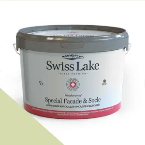 Фото Краски Swiss Lake Special Faсade & Socle (для фасадов и цоколей) 9л. green gecko sl-2590 - 1 Краски Swiss Lake Special Faсade & Socle (для фасадов и цоколей) 9л. green gecko sl-2590 - фото 1