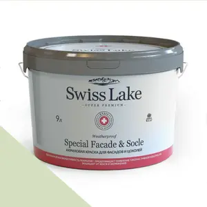Фото Краски Swiss Lake Special Faсade & Socle (для фасадов и цоколей) 9л. tender green sl-2462 - 1 Краски Swiss Lake Special Faсade & Socle (для фасадов и цоколей) 9л. tender green sl-2462 - фото 1